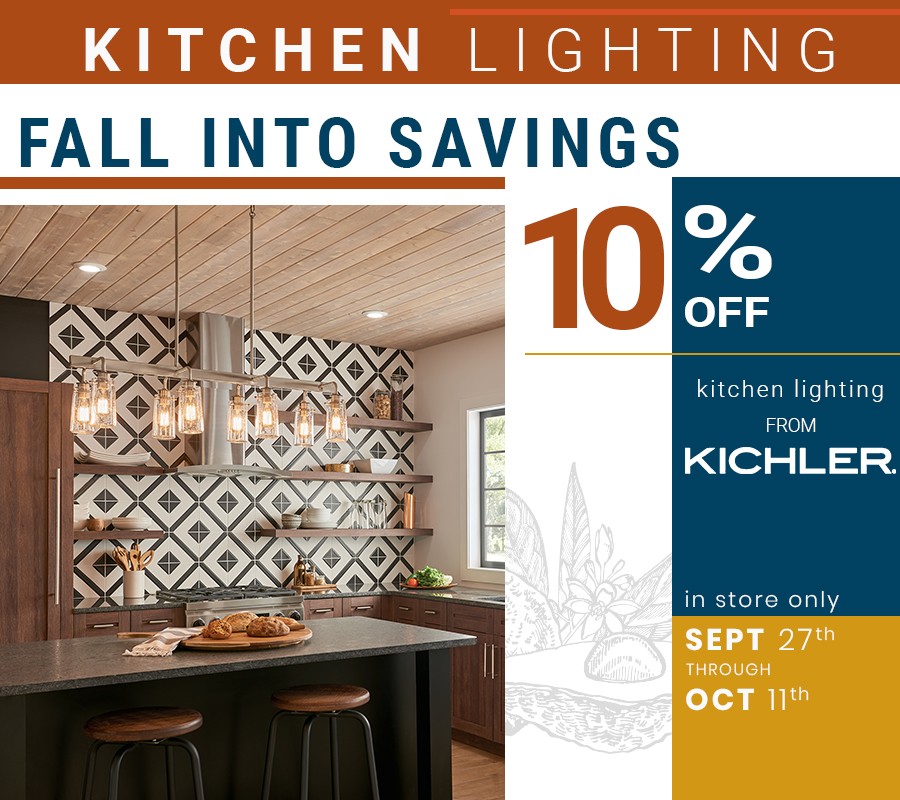 Fall in Love with Savings from Kichler