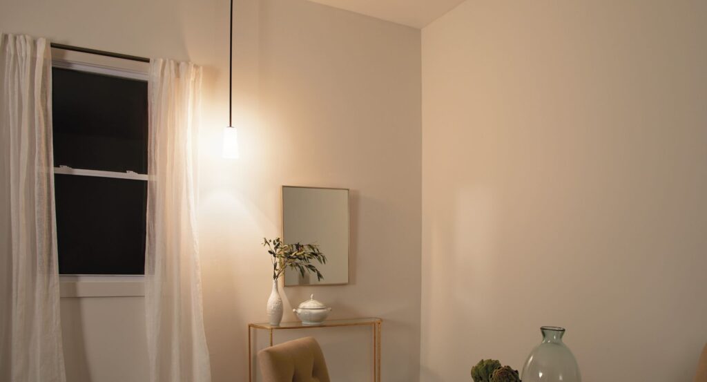 Lighting in dining room