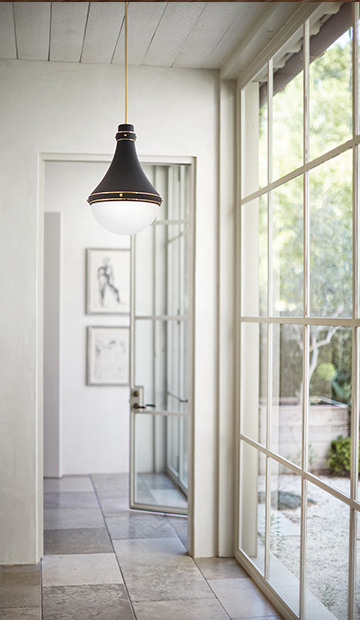 Industrial style pendant