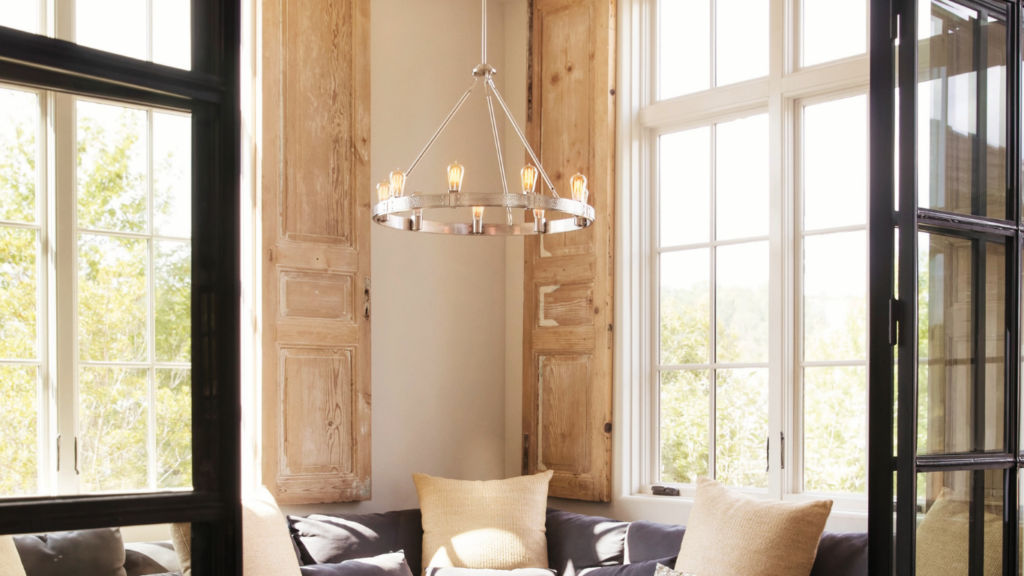 living room light fixture chandelier from franklin lighting store in sarasota florida