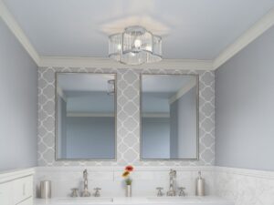 img of a flush mount light