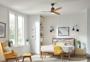 Indoor ceiling fan in Bradenton living room