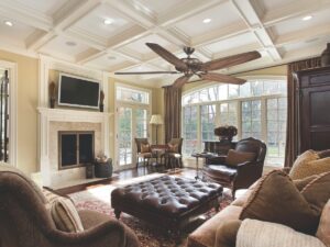 recessed lighting in livingroom