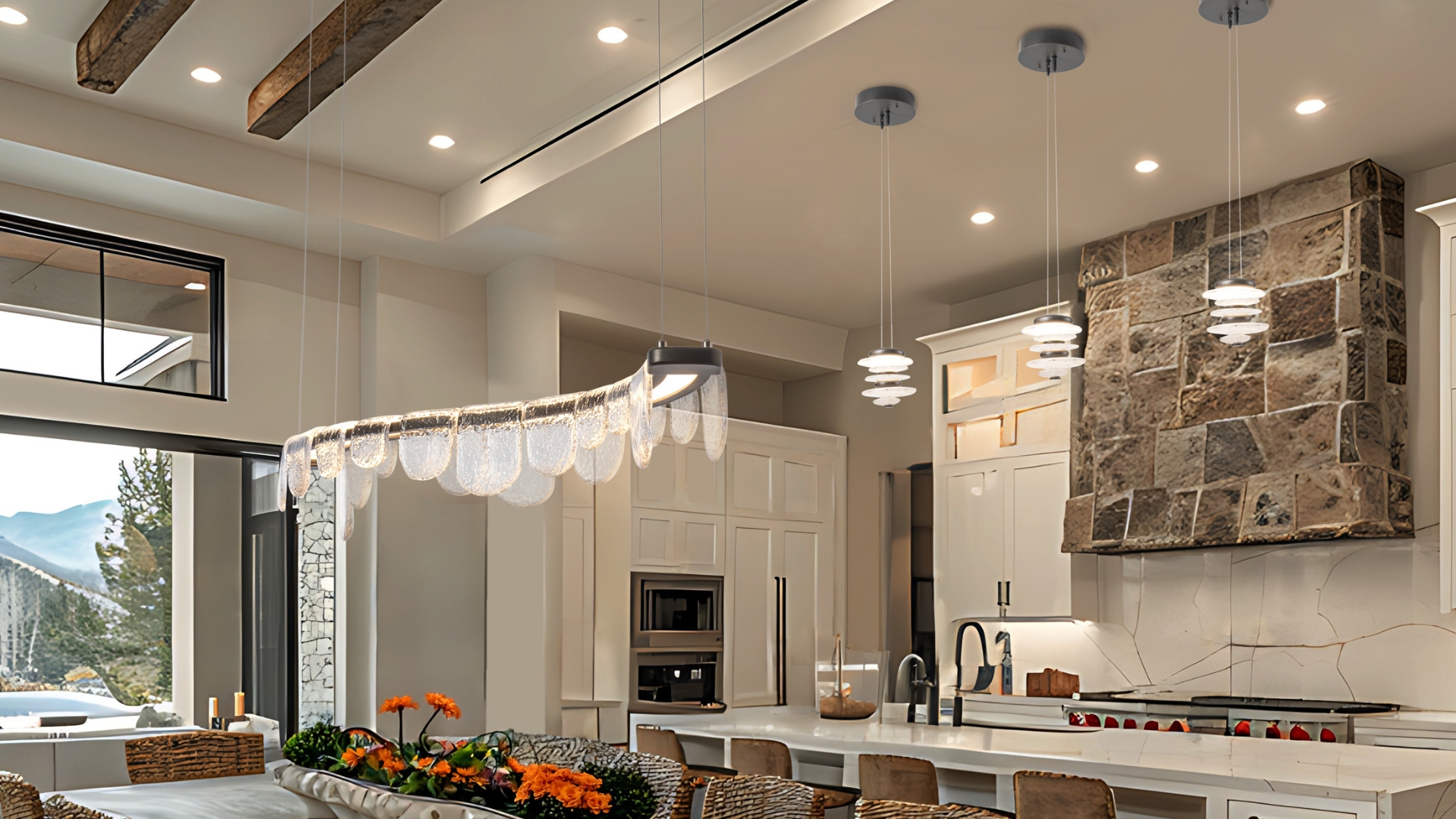 recessed lighting in kitchen
